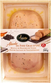 Valette Absolu de Foie Gras dOie Entier, wooden box, 200 g