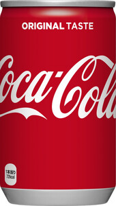 Coca-Cola Original Taste (Japan), in can, 160 ml