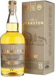 Deanston 15 Years Old Organic, gift box, 0.7 л
