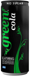 Green Cola, in can, 0.33 L