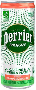 Perrier Energize Grapefruit, in can, 250 ml