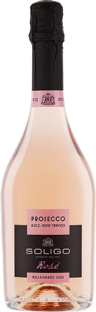 Bellussi 2022 Prosecco Brut Rose, Valdobbiadene, Italy - The Wine Country