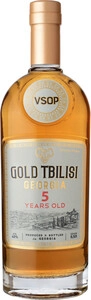 Gold Tbilisi VSOP 5 Years Old, 0.5 л
