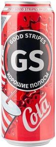 Good Stripes Cola, in can, 0.45 л