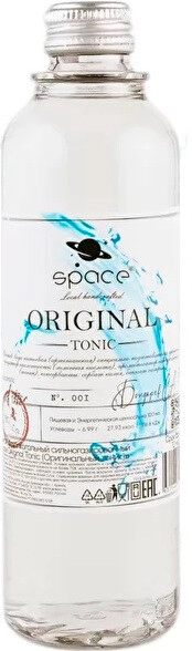 На фото изображение Space Original Tonic, 0.33 L (Спейс Ориджинал Тоник объемом 0.33 литра)