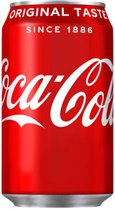 Coca-Cola Original Taste (Denmark), in can, 0.33 L