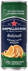 S. Pellegrino Aranciata Amara, in can, 0.33 L