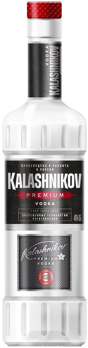 Vodka Kalashnikov Premium, 1000 ml Kalashnikov Premium – price