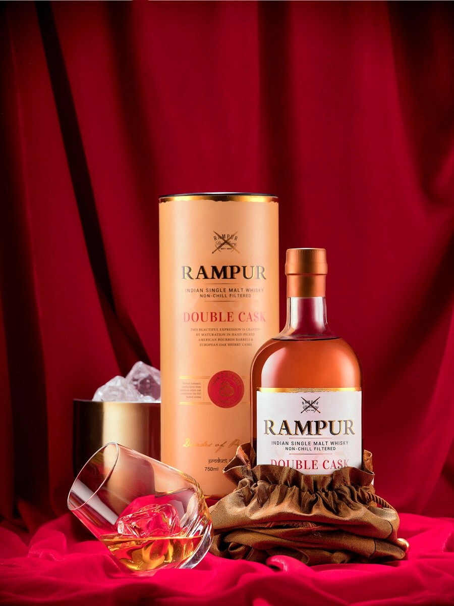 Whisky Rampur Double Cask, in tube, 700 ml Rampur Double