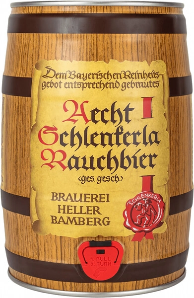 Пиво Schlenkerla, "Rauchbier Marzen", mini keg, 5 л — купить в магазине Winestyle.ru Екатеринбург