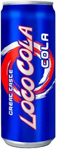 Минеральная вода Loco Cola Cola, in can, 0.33 л