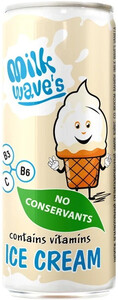 Milk Waves Ice Cream, in can, 250 ml