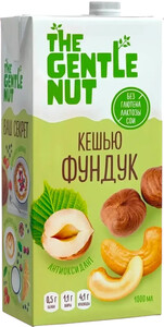 The Gentle Nut Cashew Hazelnut, Tetra Pak, 1 L