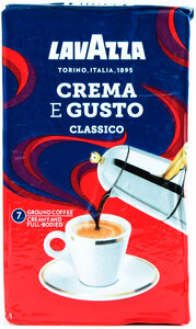 Lavazza, Crema e Gusto Classico, Ground Coffee, 250 g