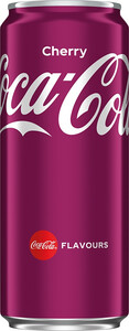 Coca-Cola Cherry (Poland), in can, 0.33 L