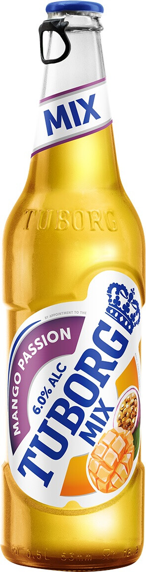 Beer Tuborg Mix Mango Passio, ml Tuborg Mix Mango Passio – price, reviews