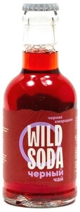 WildSoda Black Tea-Black Currant, 200 ml