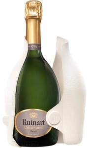 RUINART CHAMPAGNE BRUT BLANC DE BLANCS W/ SECOND SKIN WRAP