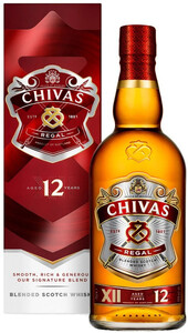 Chivas Regal 12 Years Old, with box, 0.75 л