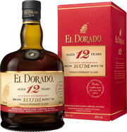 Темный ром El Dorado 12 Years Old, gift box, 0.7 л