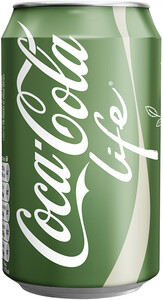 Coca-Cola Life (Denmark), in can, 0.33 L