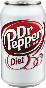 Dr. Pepper Diet (USA), in can, 355 ml