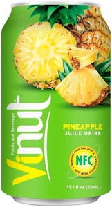 Vinut Pineapple, in can, 0.33 л