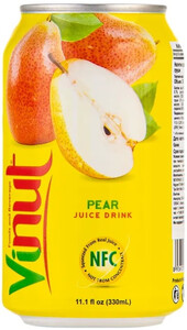 Vinut Pear, in can, 0.33 L