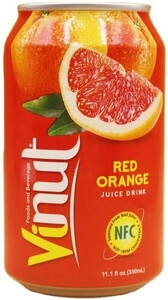 Vinut Red Orange, in can, 0.33 л