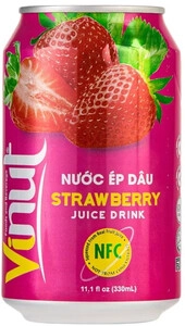 Vinut Strawberry, in can, 0.33 л