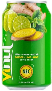Vinut Ginger-Lime-Mint, in can, 0.33 л