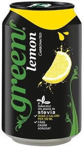 Минеральная вода Green Lemon, in can, 0.33 л