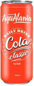AquAlania Cola Classic, in can, 0.33 л