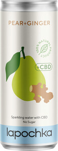 Lapochka Pear + Ginger, in can, 0.33 L