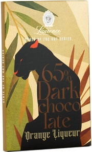 Шоколад Laurence Galerie de Chocolat, State of the Art 65% Dark Chocolate Orange Liqueur, 80 г