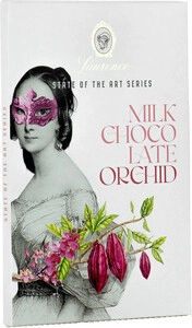 Шоколад Laurence Galerie de Chocolat, State of the Art Milk Chocolate Orchid, 80 г