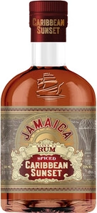 KVKZ, Caribbean Sunset Spiced based on Jamaican Rum, 0.5 л
