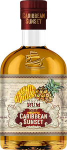 KVKZ, Caribbean Sunset Grilled Pineapple based on Rum, 0.5 L