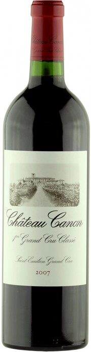 Wine Chateau Canon Saint-Emilion AOC 1er Grand Cru Classe B 2007