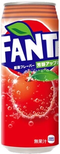 Fanta Apple (Japan), in can, 0.5 L