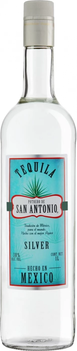 Tequila Potrero de San Antonio Silver, 1000 ml Potrero de San