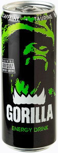 Gorilla Energy Drink, in can, 0.33 L