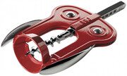 BOJ, Owl-Style Lux Double Lever Wing Corkscrew, Cherry Red