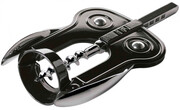 BOJ, Owl-Style Lux Double Lever Wing Corkscrew, Metallic Black