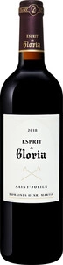 Вино Esprit de Gloria, Saint-Julien AOC, 2018