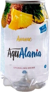 Минеральная вода AquAlania Pineapple, 0.33 л