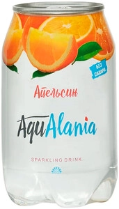Минеральная вода AquAlania Orange, 0.33 л