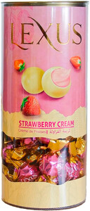 Lexus Strawberry Cream, in tin tube, 500 g