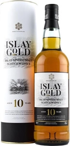 Ian Macleod Distillers, Islay Gold 10 Years Old, in tube, 0.7 л