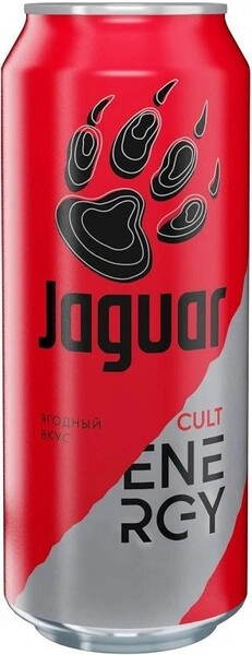Вода "Jaguar" Cult, Energy Drink, in can, 0.45 л — купить воду "Ягуар ...